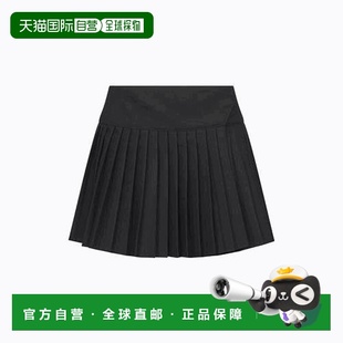 white 米白色 女士 大号褶裥带Logo半身裙 BOOKISH 香港直邮off