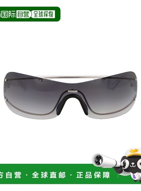 1h可退 香港直邮Off-white 女士 几何太阳镜 OERI103F23MET001