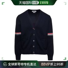 蓝色条纹棉质针织开衫 香港直邮Thom Browne 布朗 男士 MKC3 汤姆