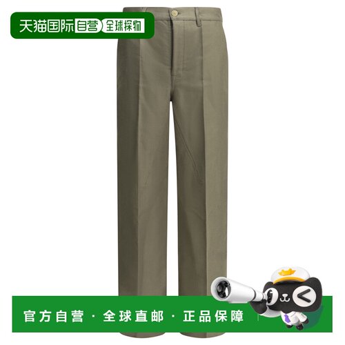 香港直邮rickowens 男士 休闲裤阔腿裤直筒裤
