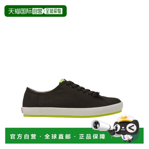 1h可退 香港直邮CAMPER 男士休闲鞋 18869116 AW2025 黑色 圆头运