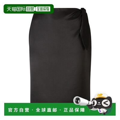 香港直邮Saint Laurent 打结半身裙 776450Y6H40包臀裙