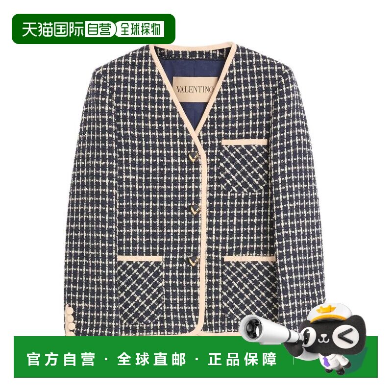 1h可退 香港直邮VALENTINO GARAVANI 女士夹克 7B3CE4H09E4671 AW