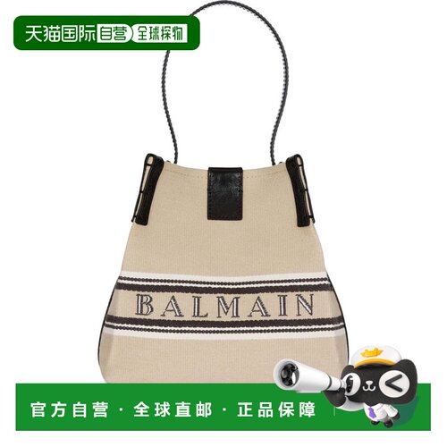 1h可退 香港直邮BALMAIN 女士单肩包 GN1CA032TJBRGXI SS2026 浅