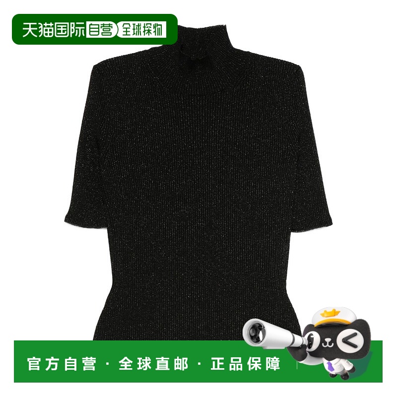 1h可退 香港直邮MISSONI 米索尼 女士 黑色毛线衫 DS25WN13BK01BY