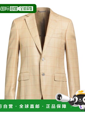 1h可退 香港直邮Canali 康钠丽 男士 西装外套 beige米色 舒适时