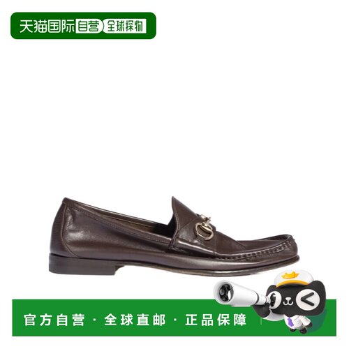 香港直邮Gucci 饰马衔扣乐福鞋 864119AAF3Q一脚蹬