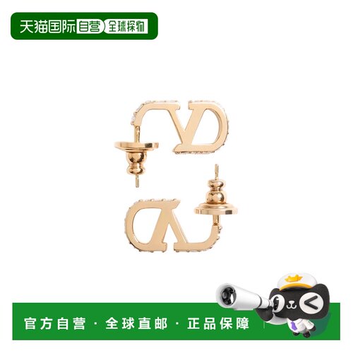 香港直邮valentino 华伦天奴 女士 applied and VLogo for 金属感