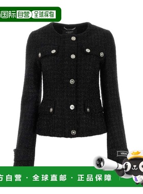 1h可退 香港直邮versace 范思哲 女士 美杜莎花呢夹克 10108571A0