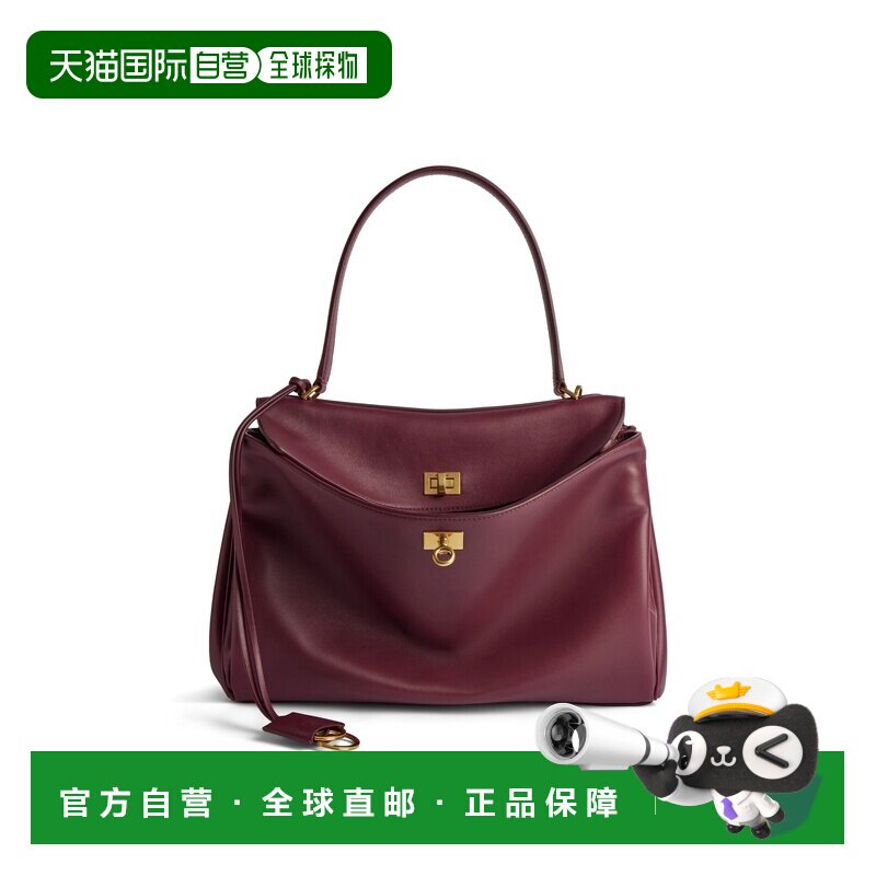 自营欧洲直邮Balenciaga巴黎世家 Rodeo女士可拆钥匙扣中号手提包
