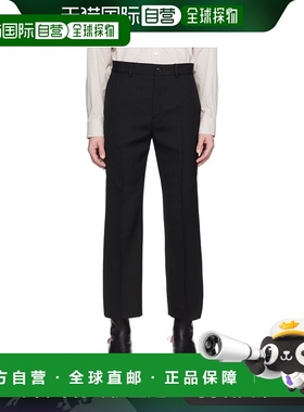 香港直邮Acne Studios 艾克妮 男士 黑色 Tailored 长裤 BK0512