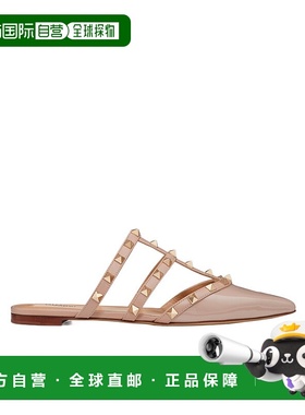【99新未使用】香港直邮Valentino ROCKSTUD尖头铆钉穆勒鞋 SW2S0