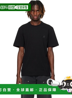 1h可退 香港直邮GOLDEN GOOSE 男士 黑色 Star 系列 T恤 GMP01220