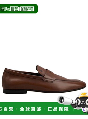 香港直邮Tod's 徽标乐福鞋 经典休闲牛皮一脚蹬XXM38K0GG10NF5