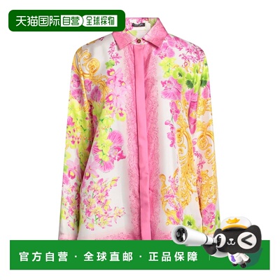 1h可退 香港直邮versace 范思哲 女士 Blouses 花纹衬衫
