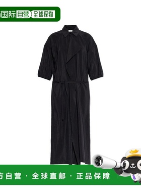 1h可退 香港直邮Lemaire 女士 短袖襯衫裙 DR1162LF1308 black黑