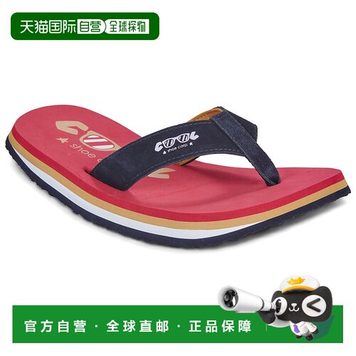 欧洲直邮Cool shoe鞋子男人字拖鞋夹脚拖红色ORIGINAL