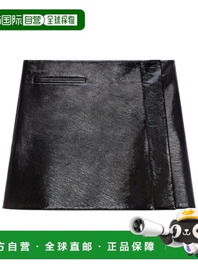 1h可退 香港直邮Courreges 侧拉链半身裙 425CJU316VY0014