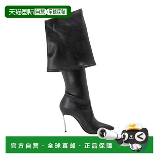 欧洲直邮CASADEI 长筒靴高跟 女士靴子1T023V100MC1489000厚底鞋
