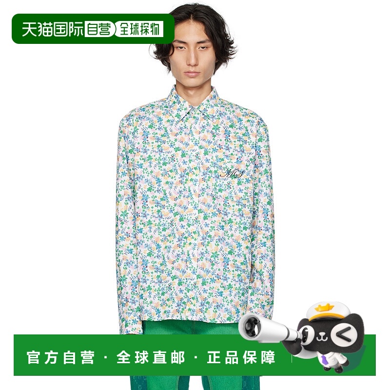 香港直邮Marine Serre 男士 多色 Paneled Classic 衬衫 T003FW22