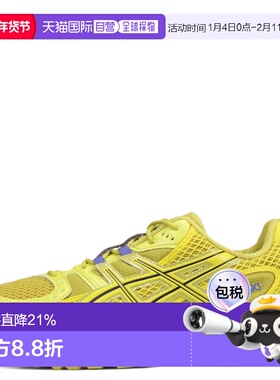 1h可退 香港直邮Asics 亚瑟士 女士 黄色运动鞋 1203A599D300