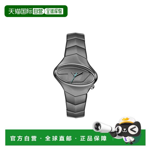 自营欧洲直邮Diesel迪赛 D-Rush男士深灰色精钢腕表42mm
