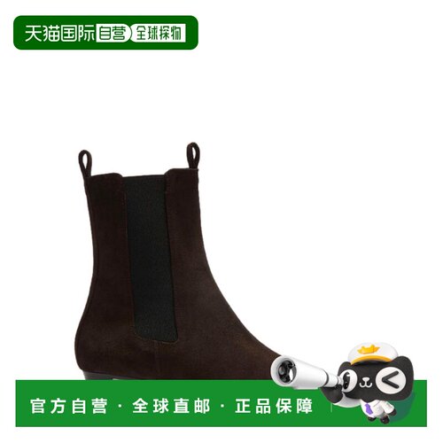 1h可退 香港直邮AEYDE 男士靴子 KIKI953 AW2025 深棕色 Kiki Che