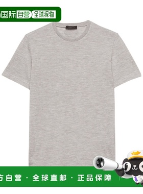 香港直邮Prada 短袖T恤 UMF019169CSOOO普拉达羊绒针织