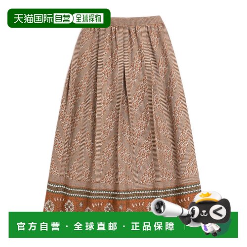 香港直邮VALENTINO 女士半身裙 BKG05C99E9QE AW2【付后1h可退】