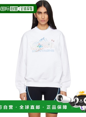 香港直邮Casablanca 女士 白色 Ski 套头衫 WAW25JTP36401EXSKI