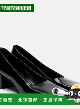 香港直邮The Row 女士 Penelope 漆皮浅口鞋 black黑色 舒适时尚