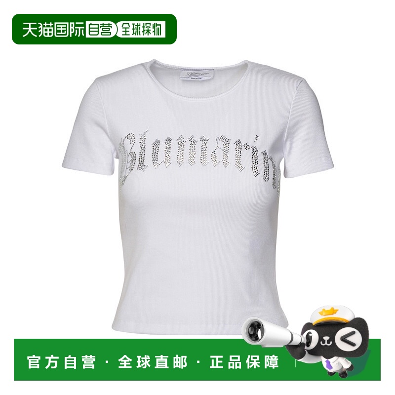 香港直邮Blumarine 圆领短袖T恤 2T048A