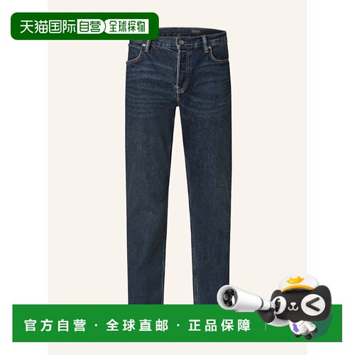 1h可退 香港直邮allsaints 男士 牛仔裤直筒裤