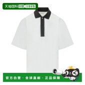 香港直邮Lanvin Polos 朗雯 1h可退 男士 and T恤白色POLO衫 RMPL