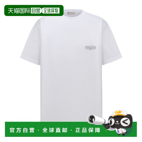 1h可退 香港直邮Dior 圆领T恤 613J696F0554短袖