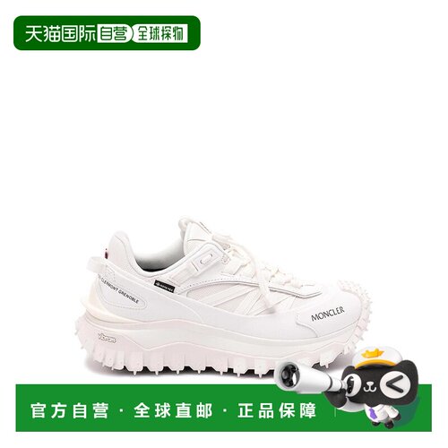 香港直邮MONCLER 女士运动鞋 09B4M00110M7208001WHITE SS2026