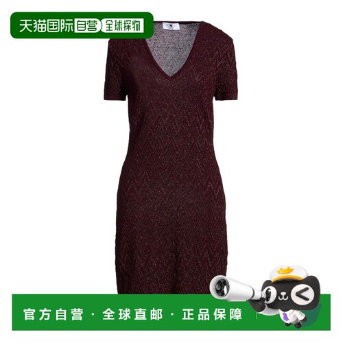 香港直邮missoni 女士 紧身连衣裙 red红色 舒适时尚
