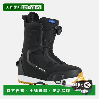 自营欧洲直邮Burton伯顿 Highshot Step On®女士黑色滑雪靴雪鞋