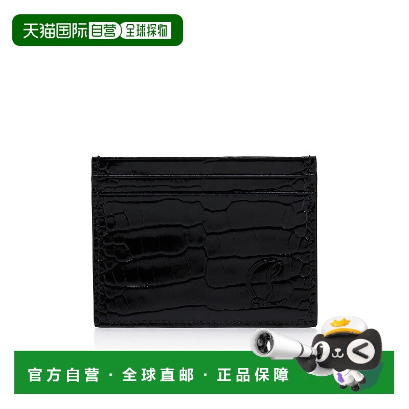 欧洲直邮CL路铂廷 红底鞋 25秋冬 3255207BK01 男士 卡包