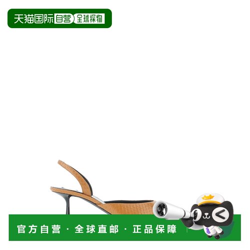 香港直邮Saint Laurent 圣罗兰 女士 驼色皮质浅口鞋 841187LAAIU