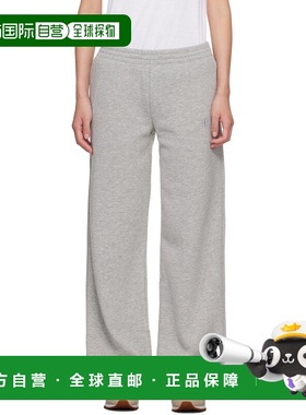 1h可退 香港直邮ANINE BING 女士 灰色 Kacey Monogram 长裤 A031