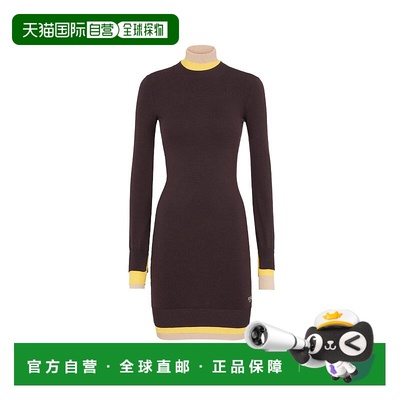 欧洲直邮FENDI 女士连衣裙FZDC36ASJGF0AU3包臀裙