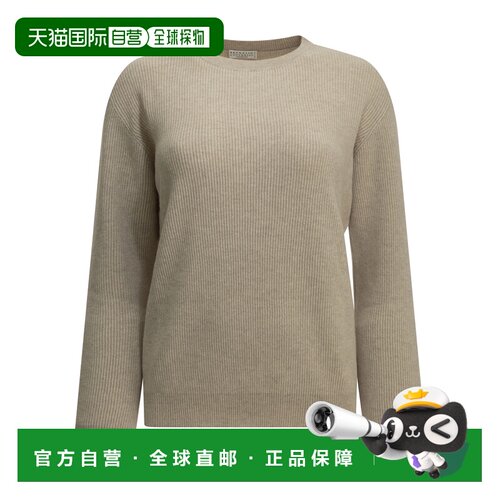1h可退 香港直邮Brunello Cucinelli 布内罗 古奇拉利 女士 圆领