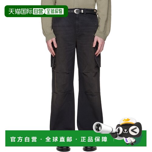 1h可退 香港直邮Our Legacy 男士 黑色 Mount 工装裤 M2264MCJHWa