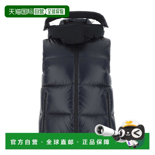 1h可退 香港直邮BURBERRY 女士马甲 80578341 AW2022 蓝色 可拆卸