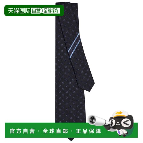 香港直邮SALVATORE FERRAGAMO 男士领带 3514240794457BLUE