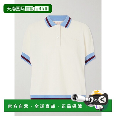 1h可退 Marni 玛尼 女士 带LogoPolo衫 THJE0389LSUTC599