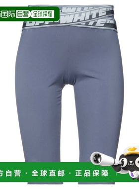 香港直邮off-white 女士 运动打底裤 blue蓝色 舒适时尚