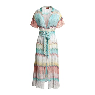 舒适时尚 香港直邮MISSONI blue蓝色 罩衫 米索尼 女士