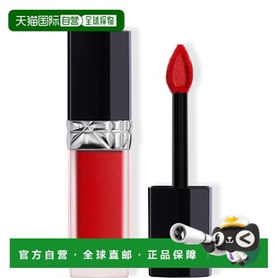 香港直邮Dior迪奥烈艳蓝金锁色唇釉 6ml #999 Forever Dior正品